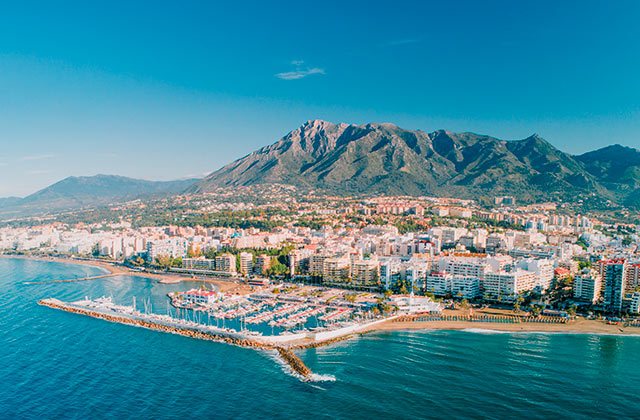 marbella aerial